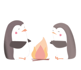 Little French Pingu sticker #9035220