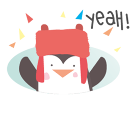 Little French Pingu sticker #9035221