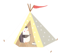 Little French Pingu sticker #9035222