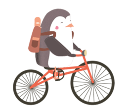 Little French Pingu sticker #9035227