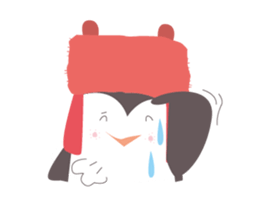 Little French Pingu sticker #9035231