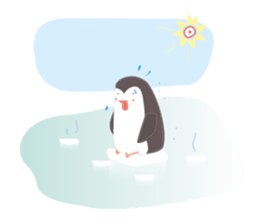 Little French Pingu sticker #9035232