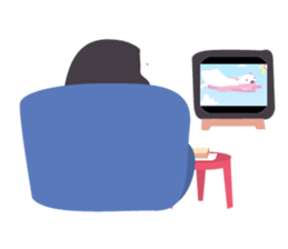 Little French Pingu sticker #9035234