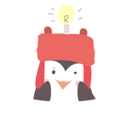 Little French Pingu sticker #9035236