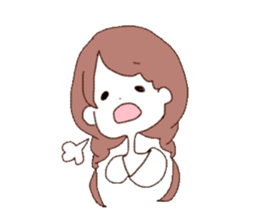 Braid girls 2 sticker #9035441