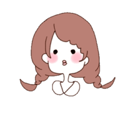 Braid girls 2 sticker #9035447