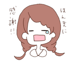 Braid girls 2 sticker #9035449