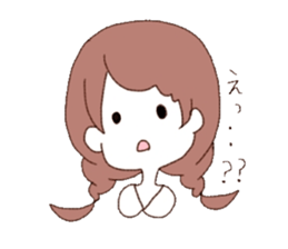 Braid girls 2 sticker #9035451