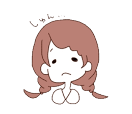 Braid girls 2 sticker #9035460