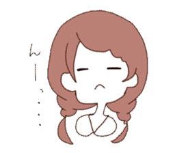 Braid girls 2 sticker #9035464