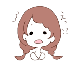 Braid girls 2 sticker #9035470