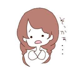 Braid girls 2 sticker #9035478