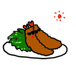 Home-cooked meal of mother of Japan sticker #9035548