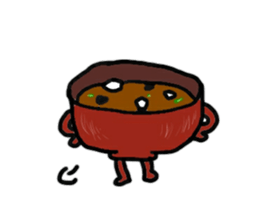 Home-cooked meal of mother of Japan sticker #9035550