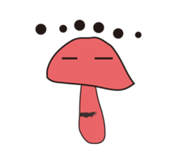 full full mushroom sticker #9035821