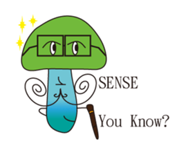 full full mushroom sticker #9035838