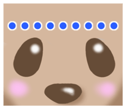 Animal face Sticker sticker #9036105