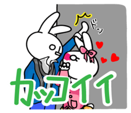 Sparkle eyes "usagi-san" 5th sticker #9036229