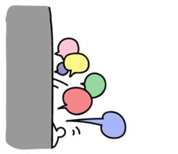 Sparkle eyes "usagi-san" 5th sticker #9036237