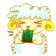 Otaku sheep sticker #9036648
