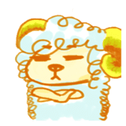 Otaku sheep sticker #9036662