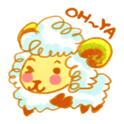 Otaku sheep sticker #9036687