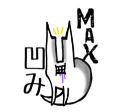 Gamer Cat ghost8 sticker #9036787