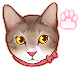 cat that omame and adzuki  2 sticker #9037930