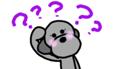 Poodle family~daliy life conversation 2~ sticker #9038295