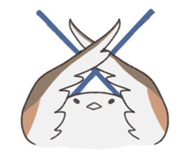 Shimaenaga Love 2 sticker #9038349