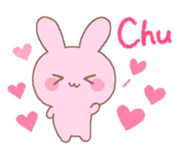 Love rabbit -AISARE USAGI- sticker #9038452