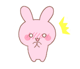 Love rabbit -AISARE USAGI- sticker #9038476