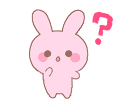 Love rabbit -AISARE USAGI- sticker #9038486