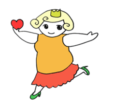 Chubby Cinderella sticker #9038746