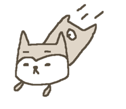 Simple dog Shiba sticker #9039994