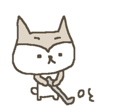 Simple dog Shiba sticker #9039996