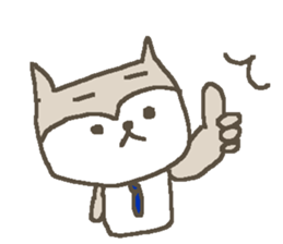 Simple dog Shiba sticker #9039998