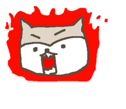 Simple dog Shiba sticker #9040001