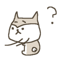 Simple dog Shiba sticker #9040005