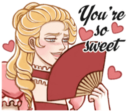 Gorgeous Royal Couple sticker #9040549