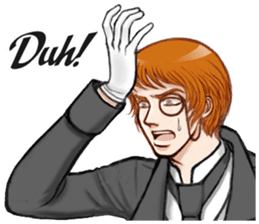 Gorgeous Royal Couple sticker #9040550