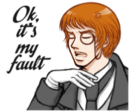 Gorgeous Royal Couple sticker #9040561