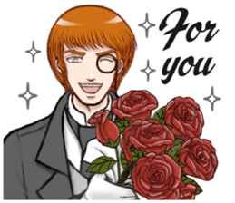 Gorgeous Royal Couple sticker #9040571