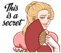 Gorgeous Royal Couple sticker #9040573