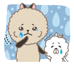 Pretty Pomeranian sticker #9040579