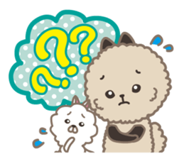 Pretty Pomeranian sticker #9040581