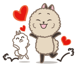 Pretty Pomeranian sticker #9040584