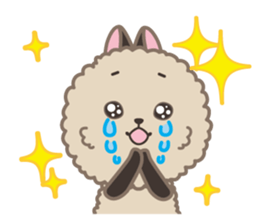Pretty Pomeranian sticker #9040586