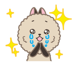 Pretty Pomeranian sticker #9040586