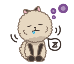 Pretty Pomeranian sticker #9040587